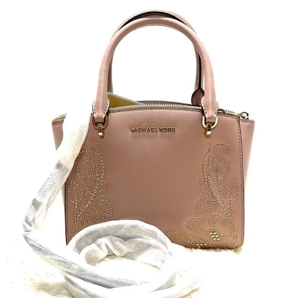 🔥🎁NWT! Michael Kors ELLIS Satchel Handbag Convertible Msrp:$348.00